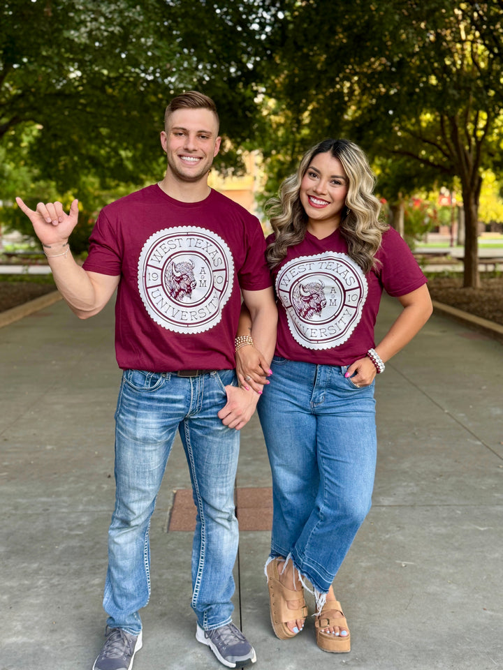 WTAMU Stamped Seal Graphic Tee