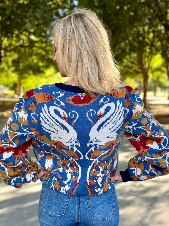 Cozy Mix Balloon Sleeve Sweater