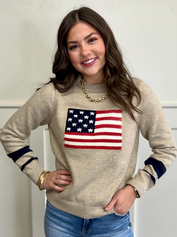 Flag Sweater by THML