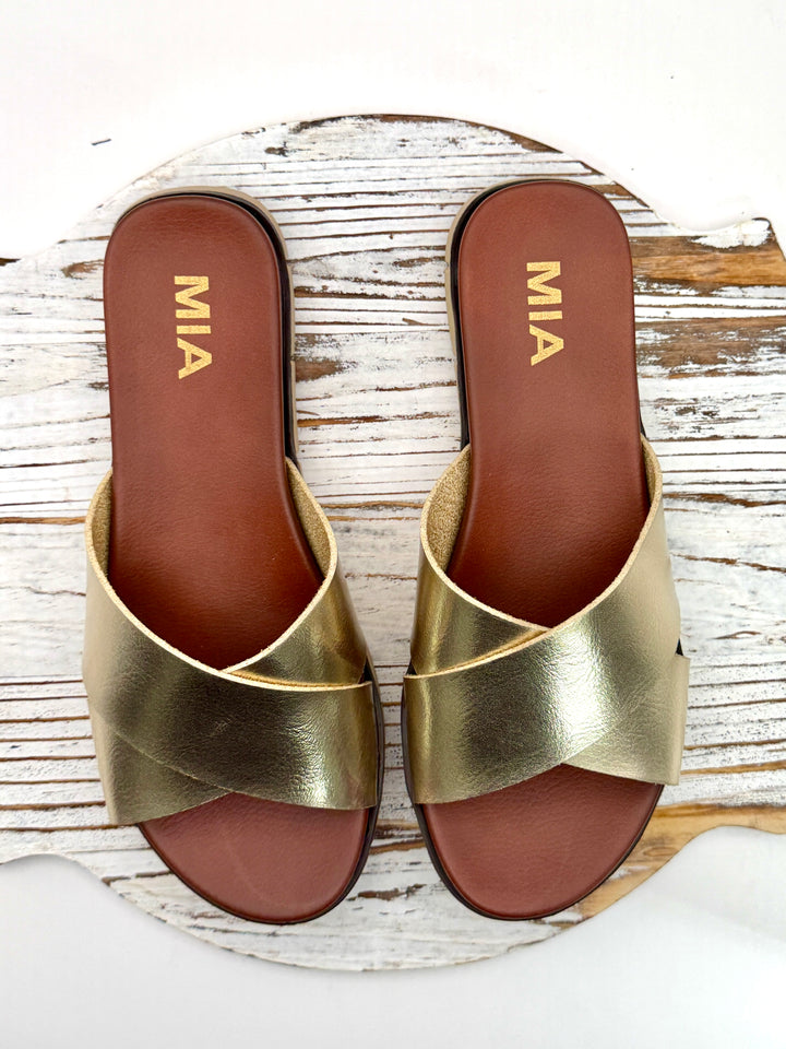 Elissa Gold Slide by Mia