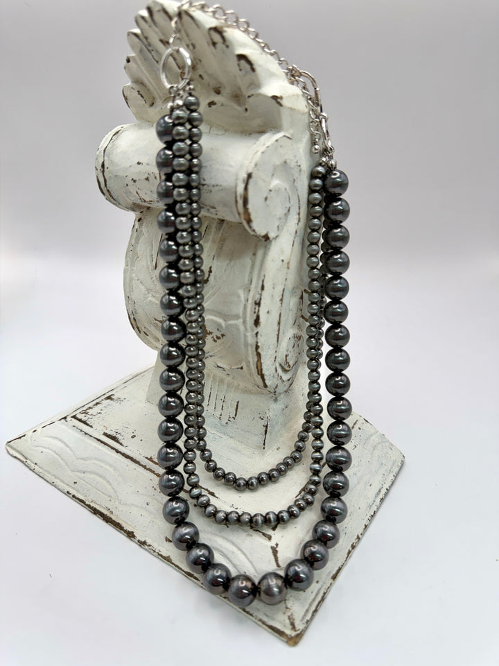 Trina Triple Strand Necklace