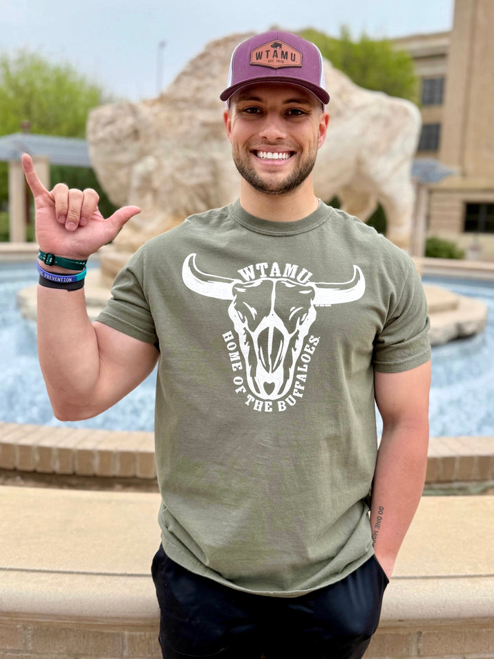 Home of the Buffaloes Skull Tee