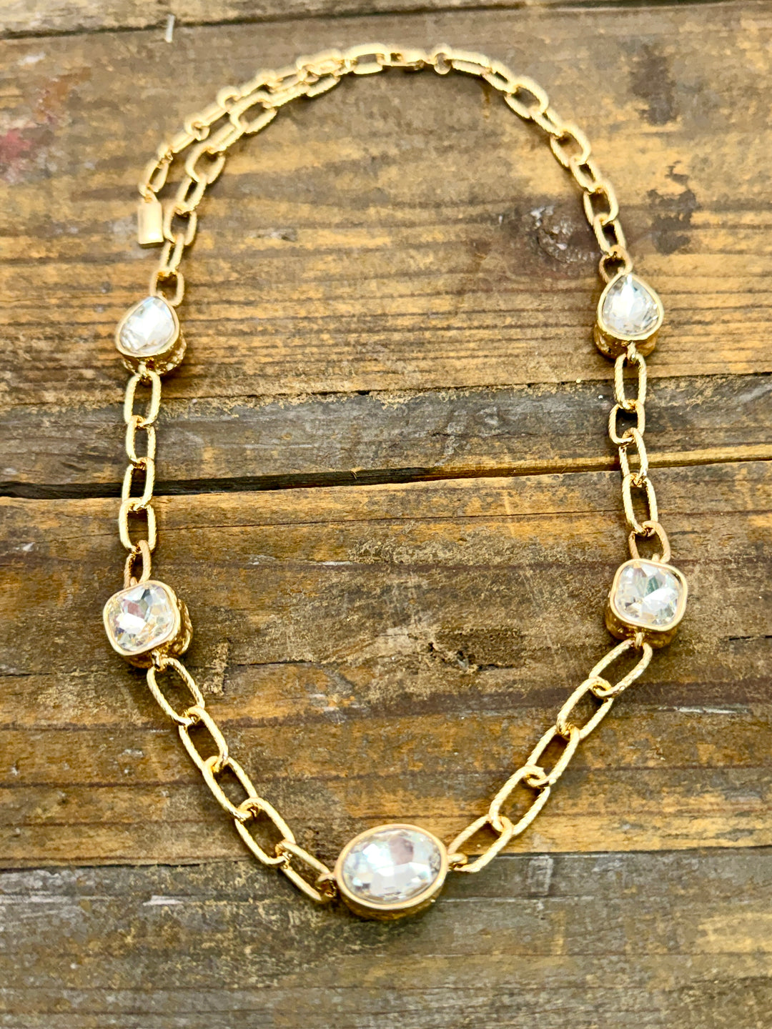 Charlie Chunky Rhinestone Necklace