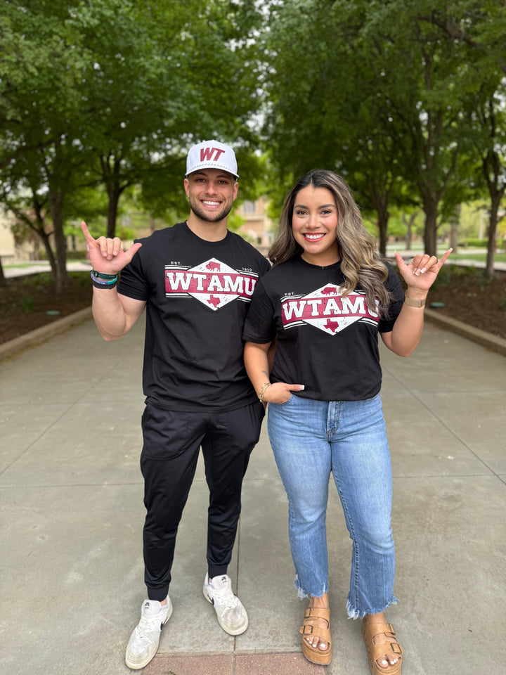 WTAMU Diamond Short Sleeve Tee