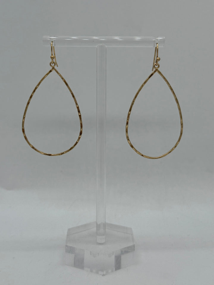 Stella Gold Teardrop Earrings