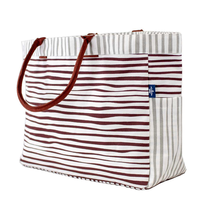 Stripe Duman Tote