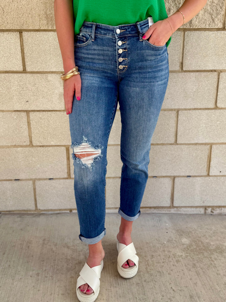 Shelly Boyfriend Jean by Judy Blue