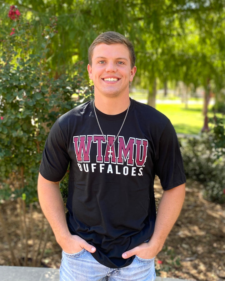 WTMAU Buffaloes Black Drifit Tee
