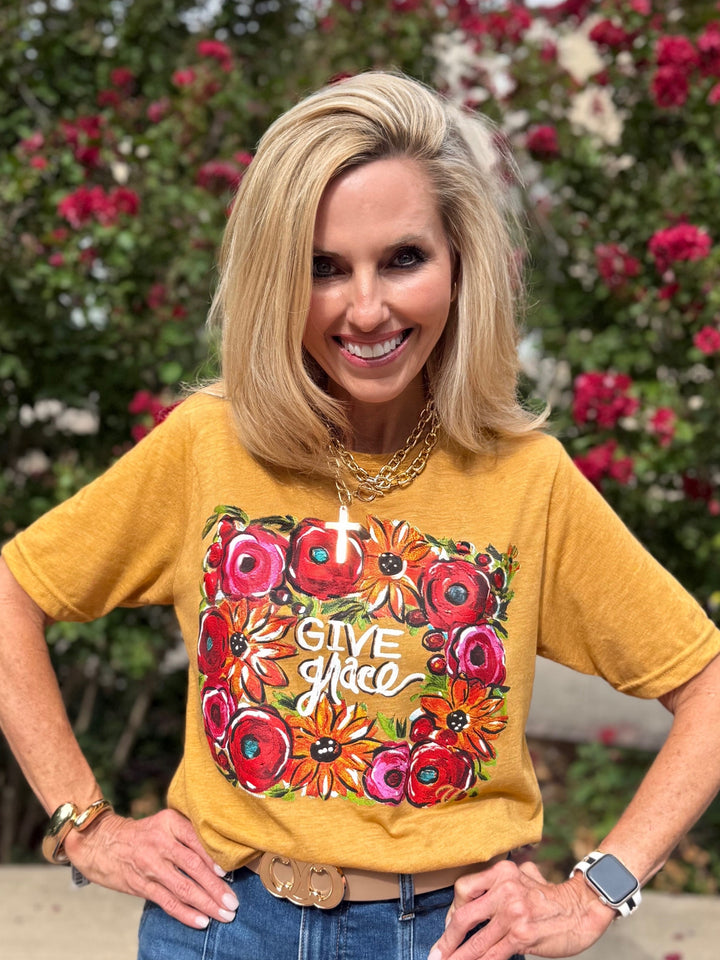 Callie's Give Grace Tee by Texas True Threads
