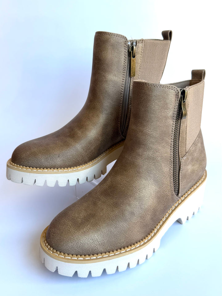 Take A Hike Taupe Boot