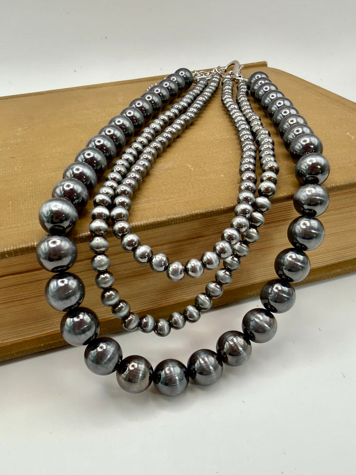 Trina Triple Strand Necklace