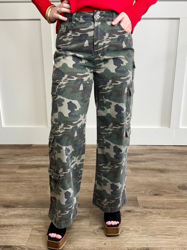 Camilla Camo Cargo Jean