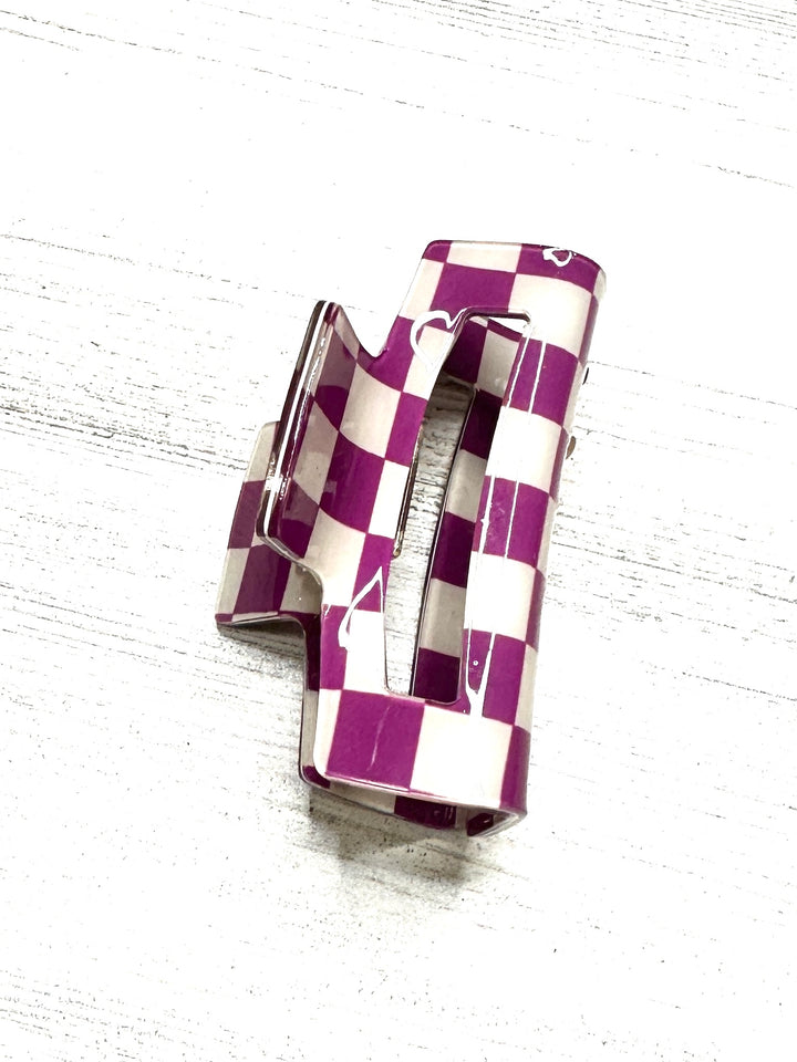 Addison Printed Claw Clips