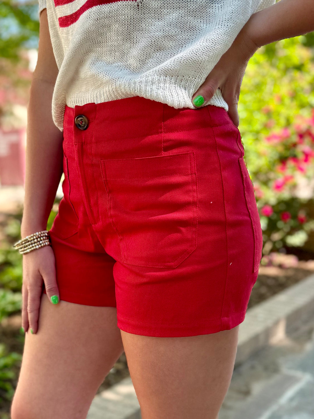 Riley Trouser Shorts by Staccato