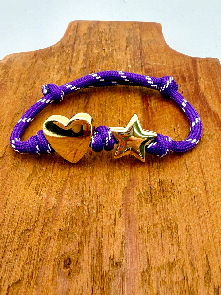 Purple Paracord Bracelet