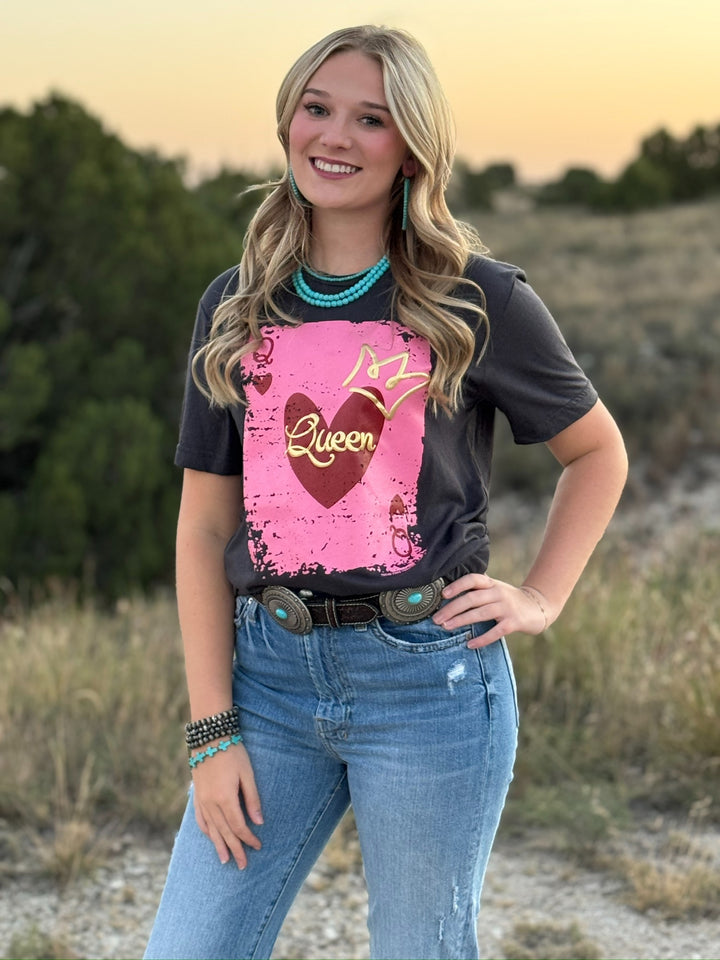 Queen of Hearts Tee by Texas True Threads