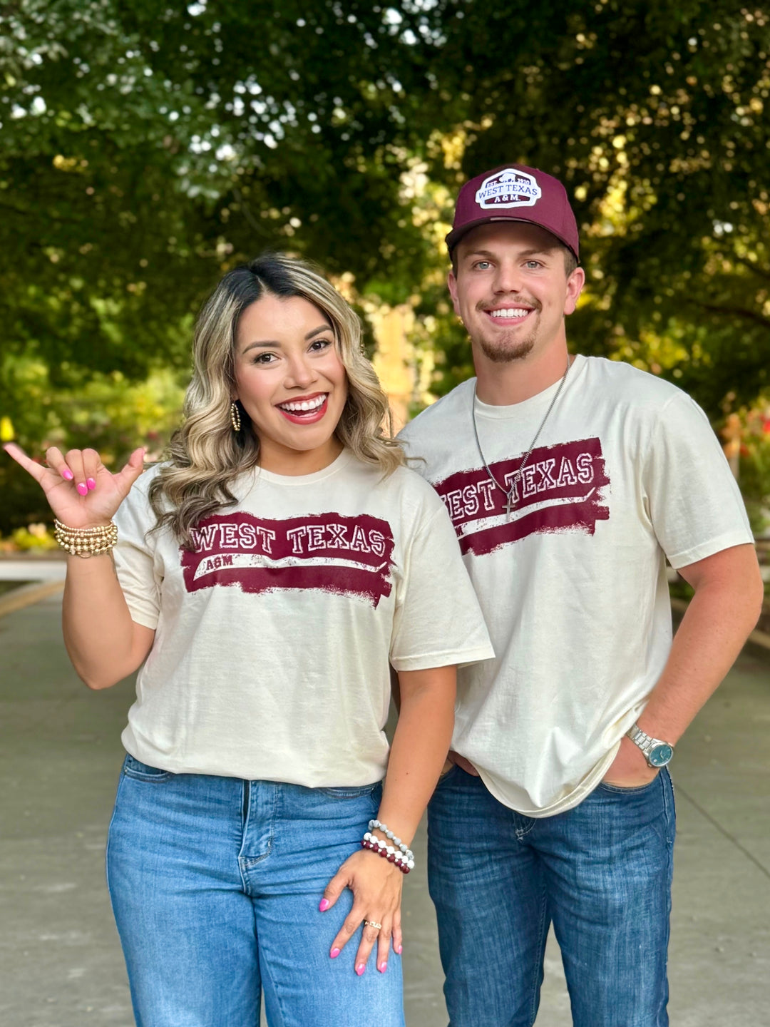 Painted WTAMU Graphic Tee
