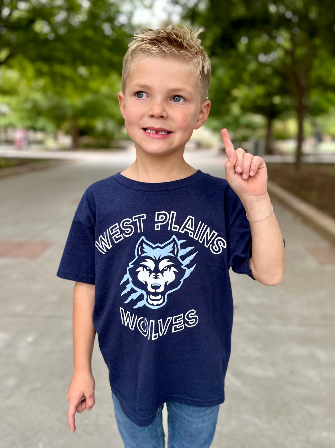 West Plains Wolves Collegiate Drifit Tee