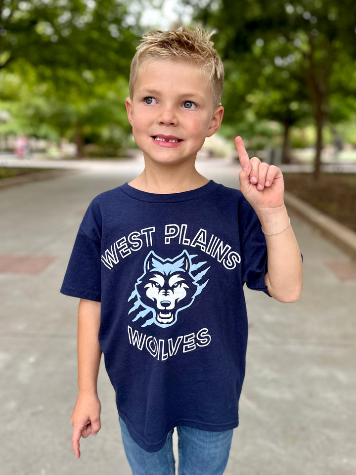 West Plains Wolves Collegiate Drifit Tee