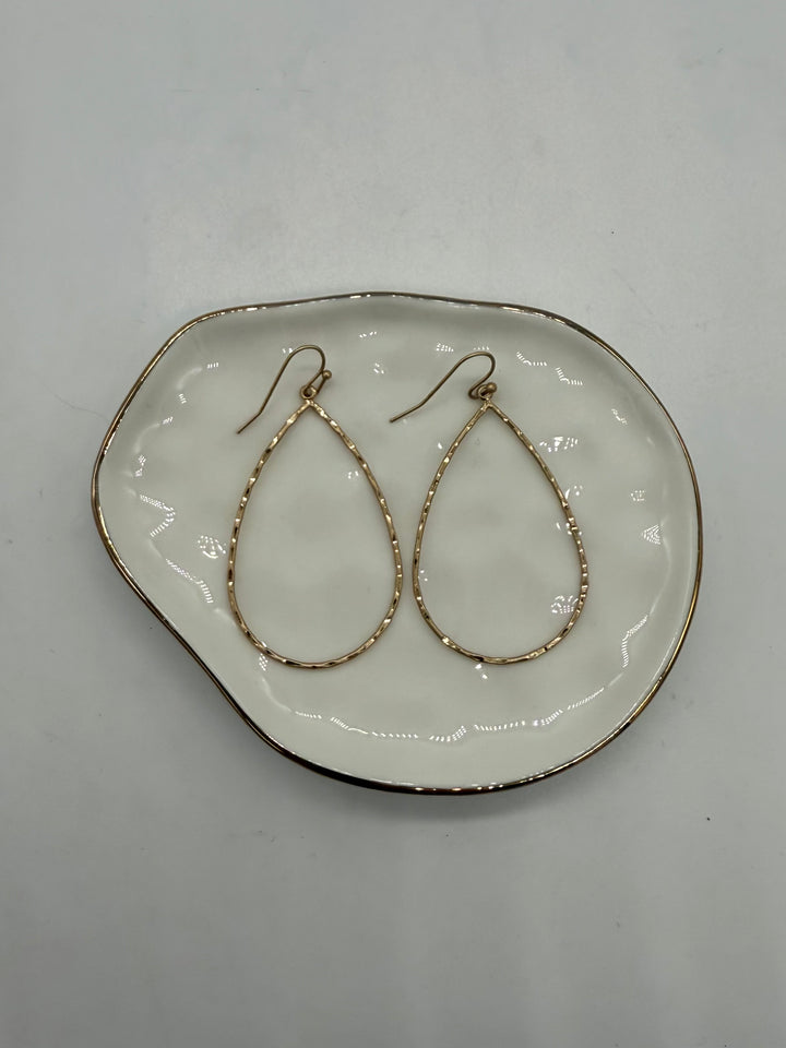 Stella Gold Teardrop Earrings