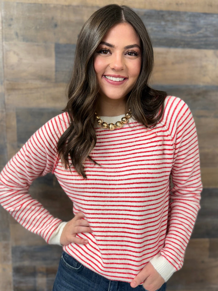 Candy Cane Stripes Sweater