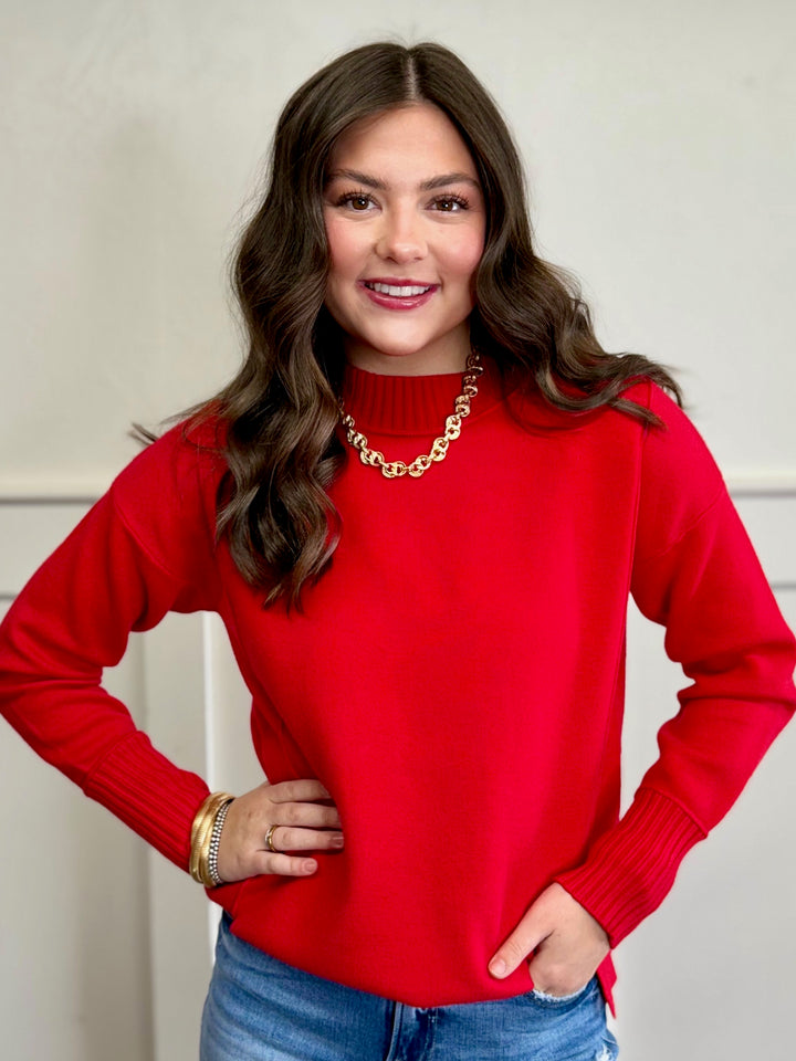 Goodness in Red Sweater