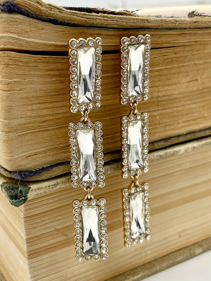 Tiffany Rhinestone Earrings