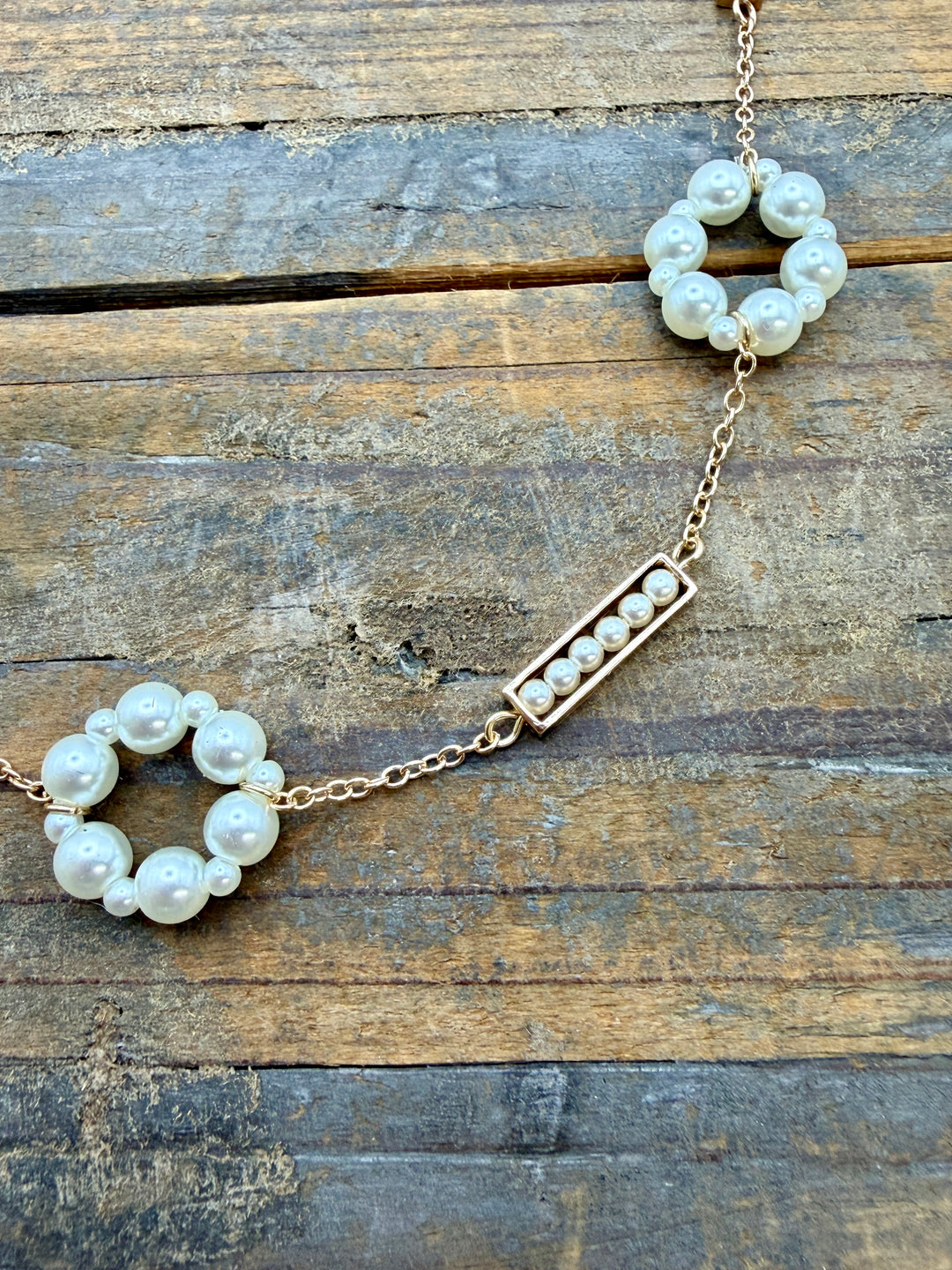 Chanity Long Pearl Necklace