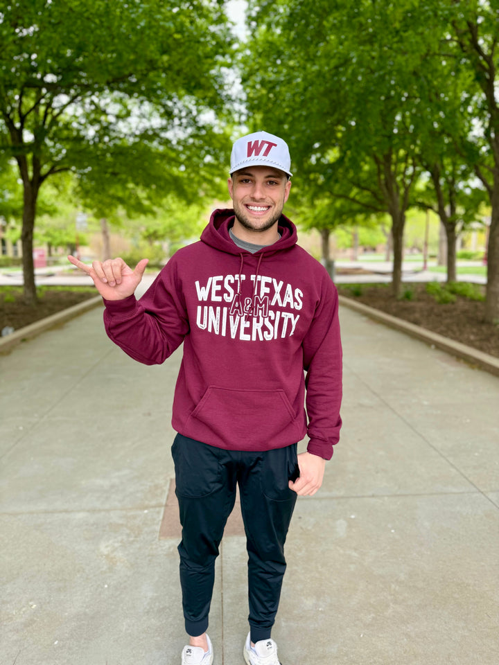 Maroon West Texas A&M Hoodie