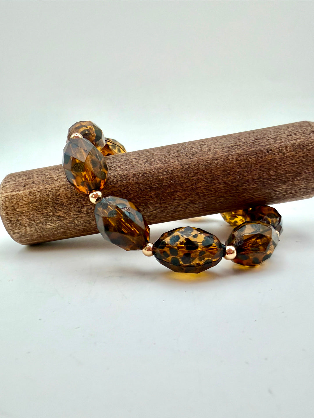 Gold Tortoise Beaded Bracelet