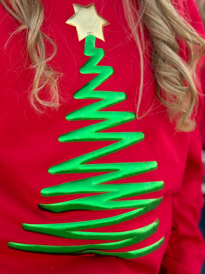 Puff Christmas Tree Tee by Texas True Threads