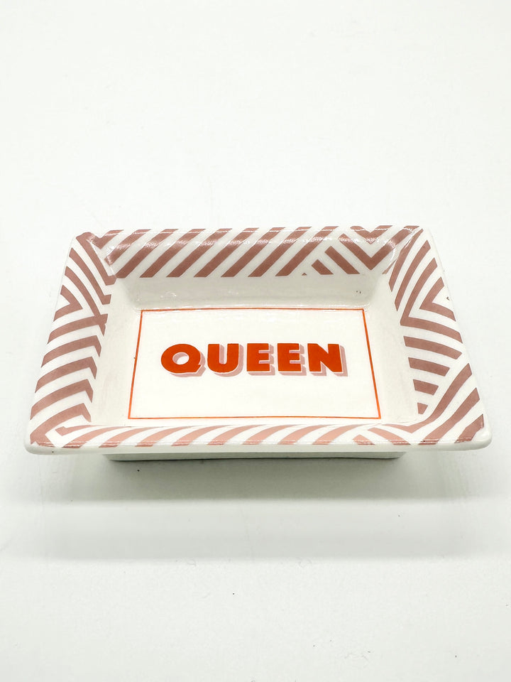 Words of Wisdom Porcelain Trinket Tray