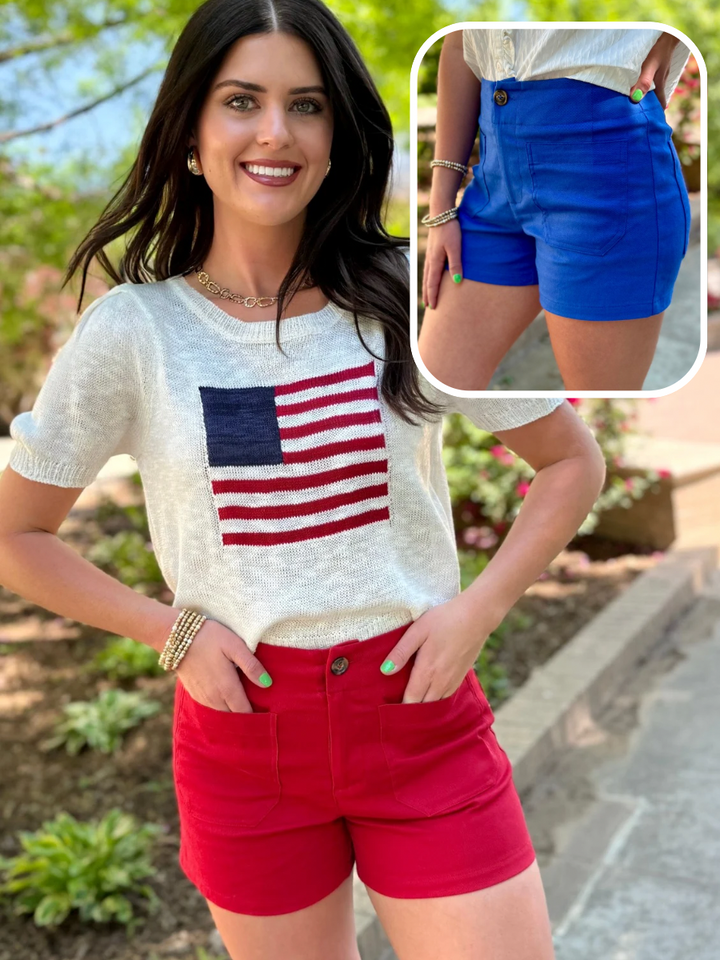 Riley Trouser Shorts by Staccato