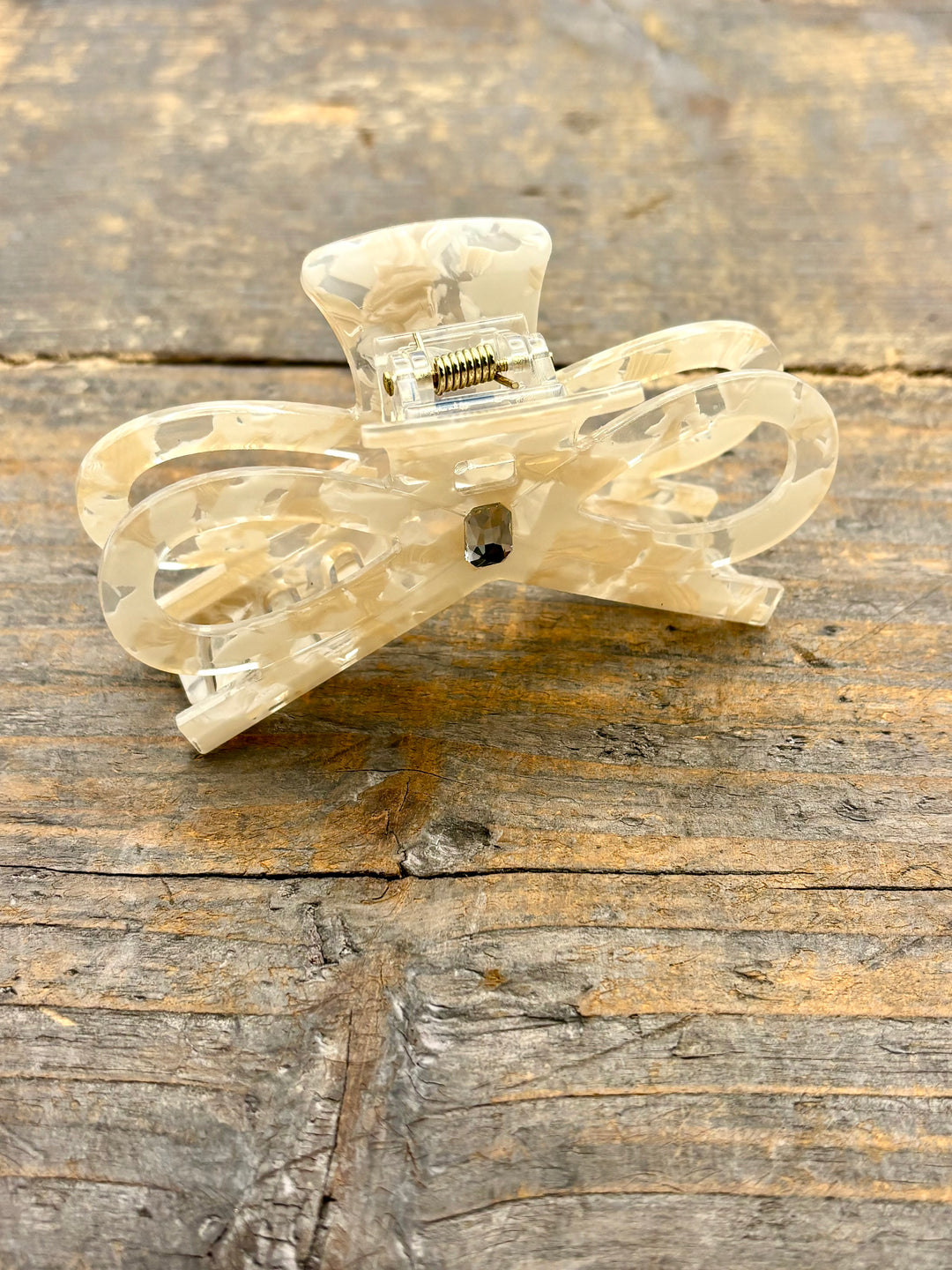 Ribbons & Rhinestones Claw Clips