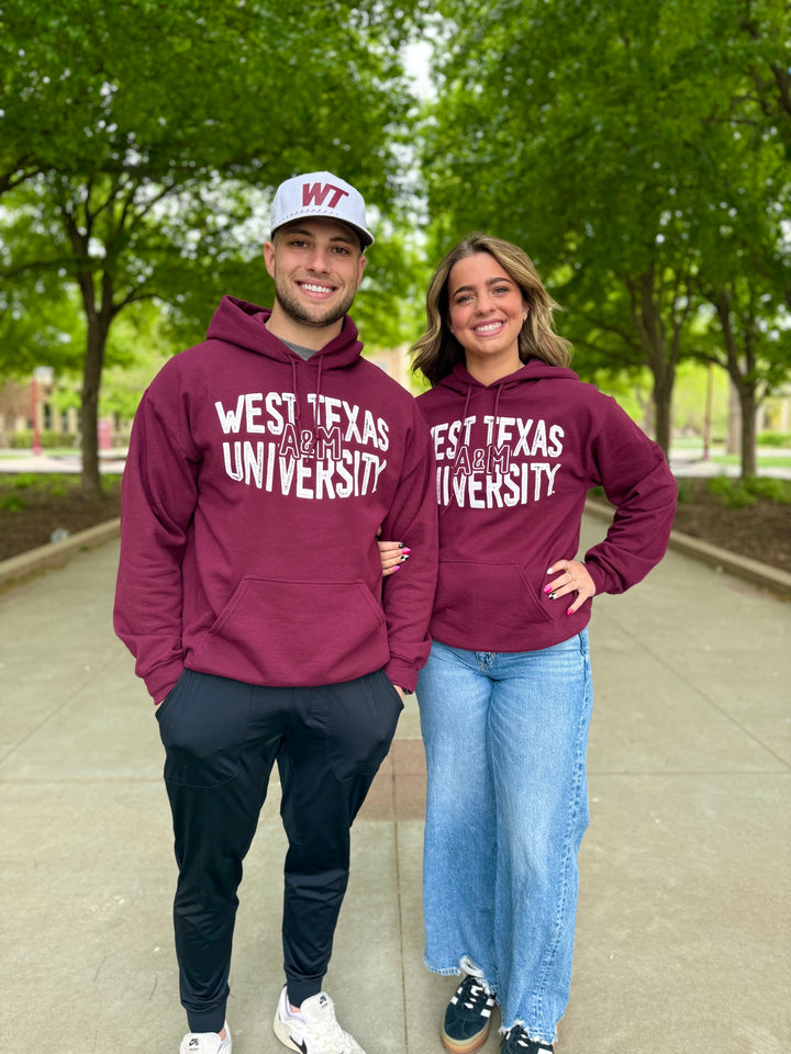 Maroon West Texas A&M Hoodie