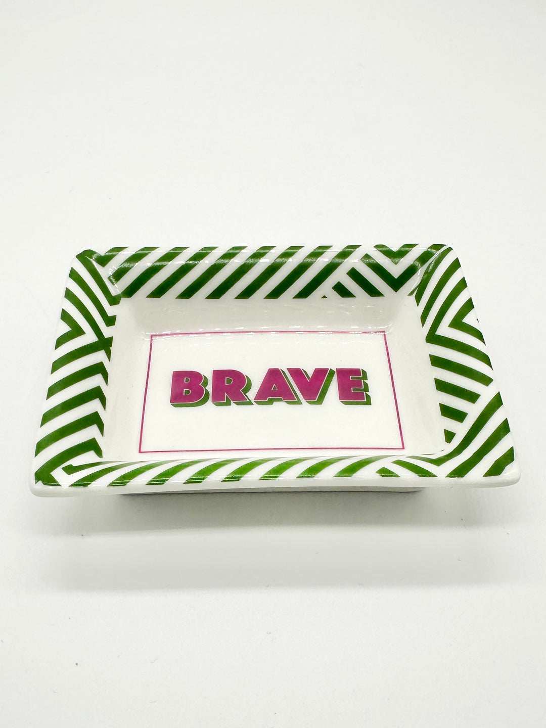 Words of Wisdom Porcelain Trinket Tray