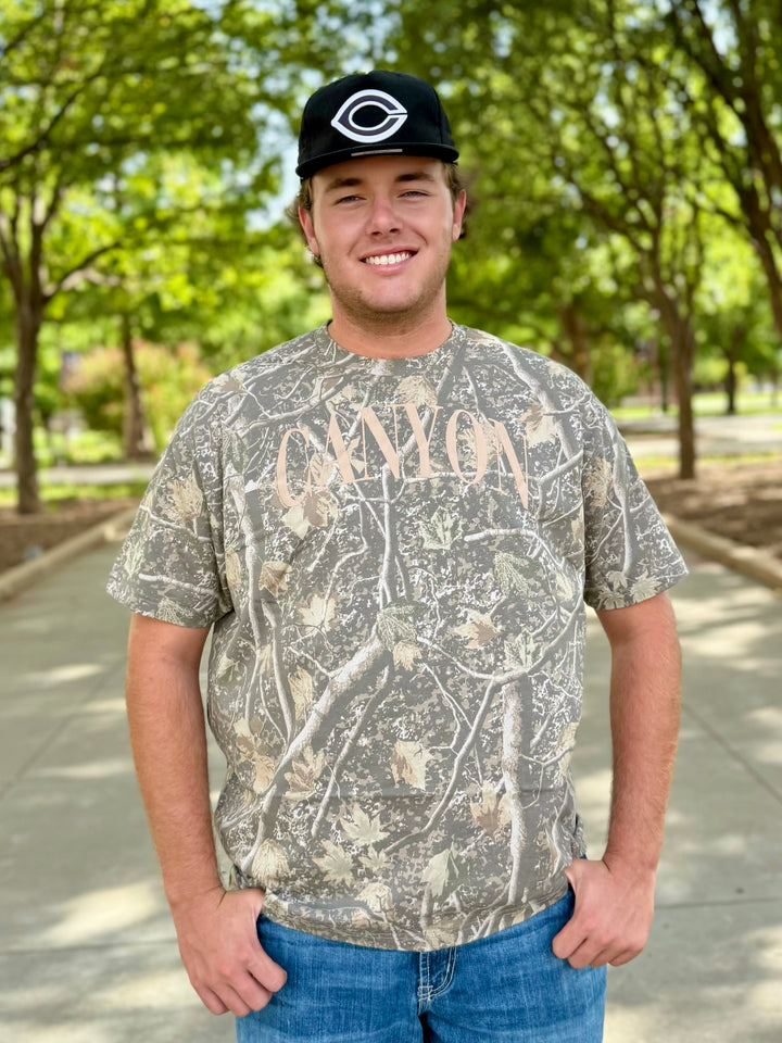 Canyon Puff Camo Graphic Tee