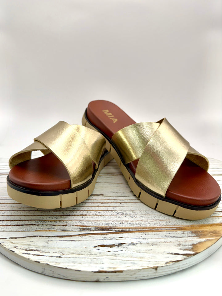 Elissa Gold Slide by Mia