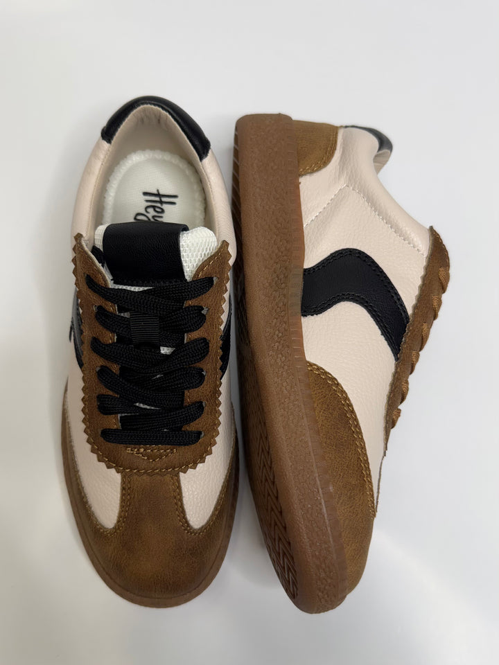 Spoiler Alert Tan Mix Sneaker by Corkys