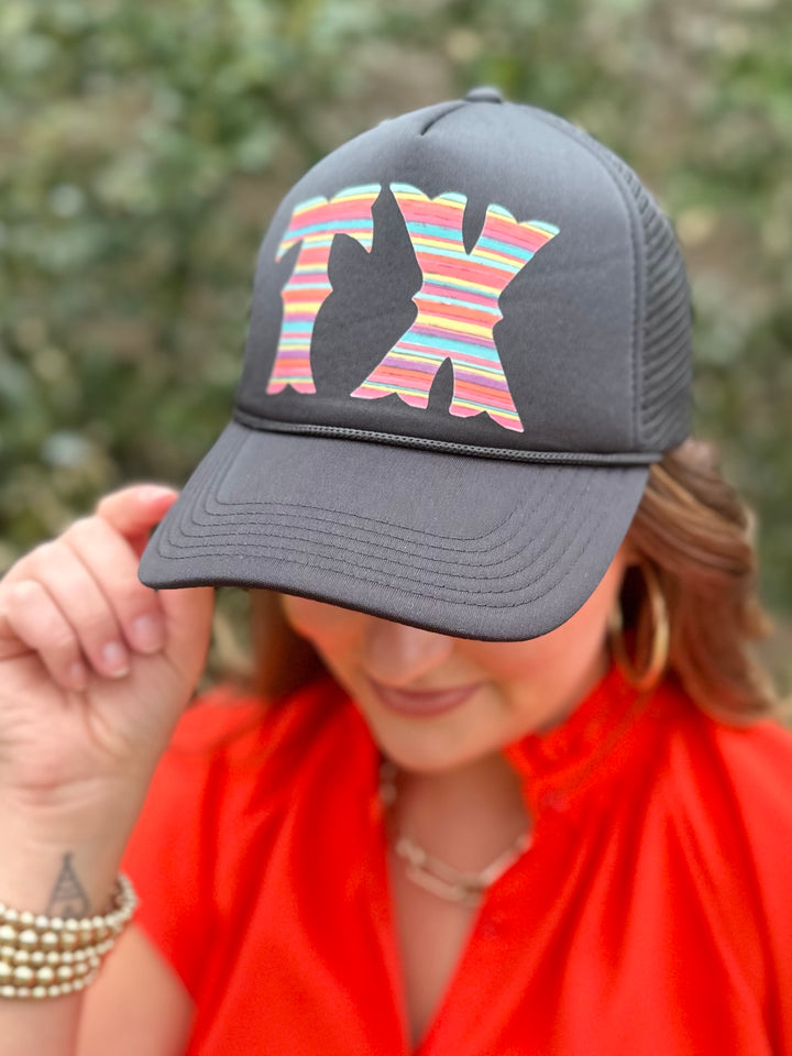 Serape TX Foam Trucker Cap by Texas True Threads