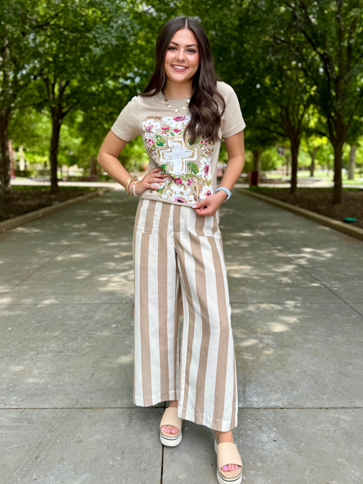 Sun Soaked Striped Pants