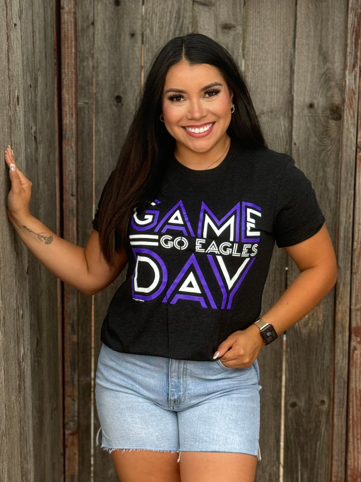 Game Day Go Eagles Tee