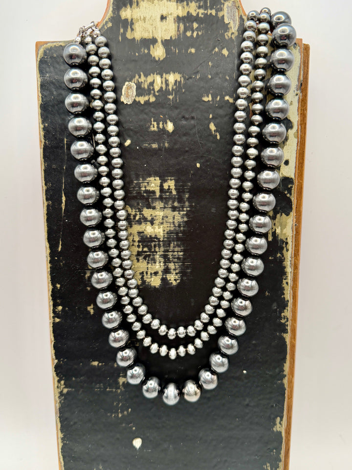 Trina Triple Strand Necklace