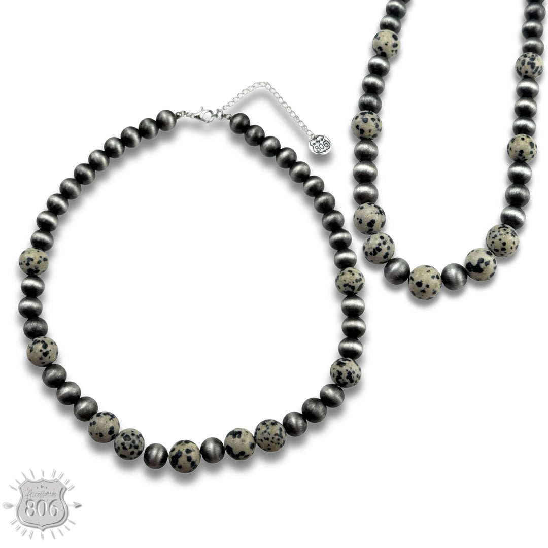 Ralee Faux Navajo & Stone Necklace – Blessed Buffalo Boutique