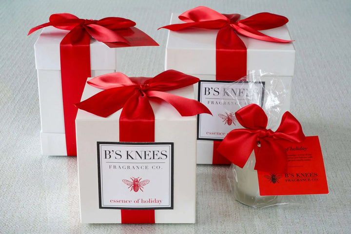 B's Knees Holiday Single Wick Candles