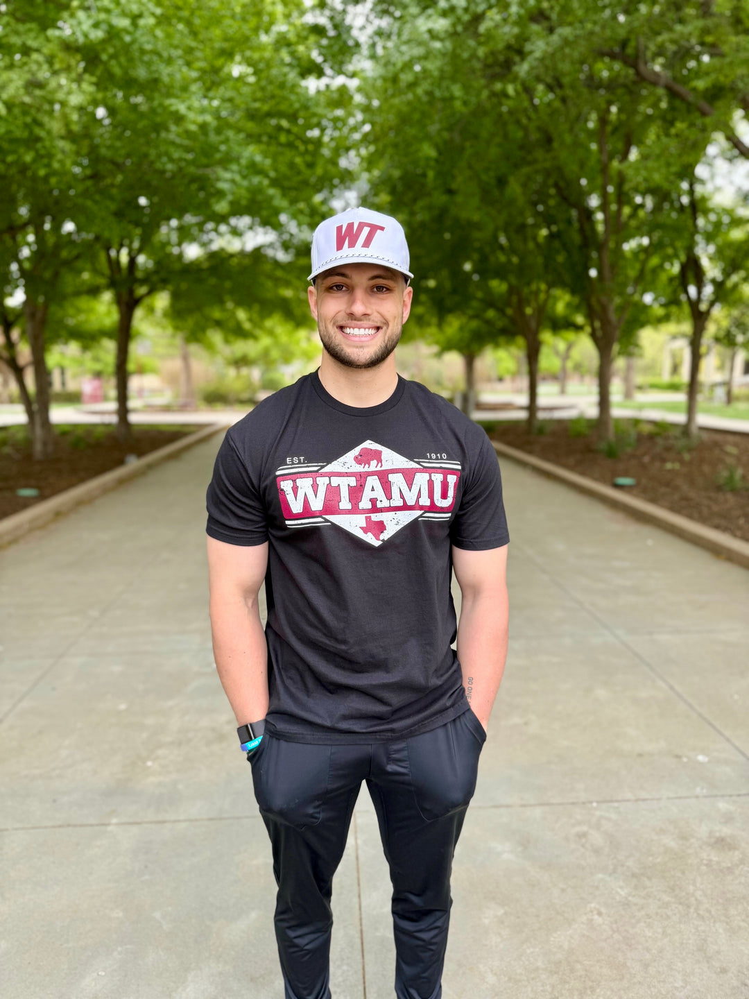 WTAMU Diamond Short Sleeve Tee