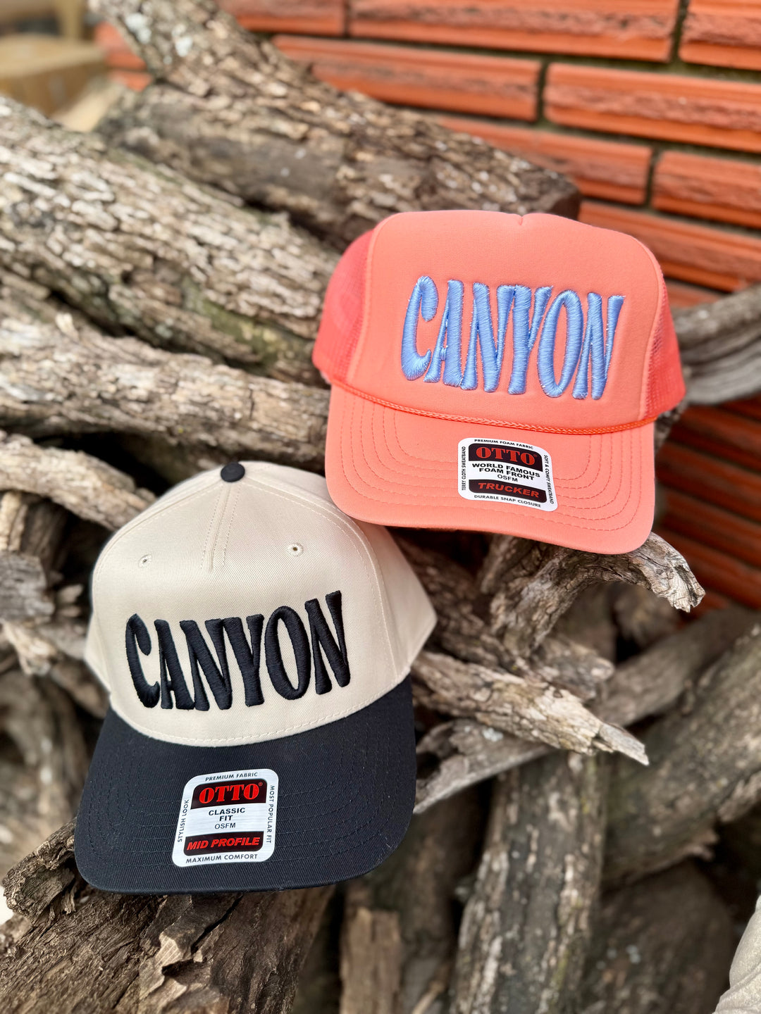 Canyon Puff Classic Foam Trucker Cap