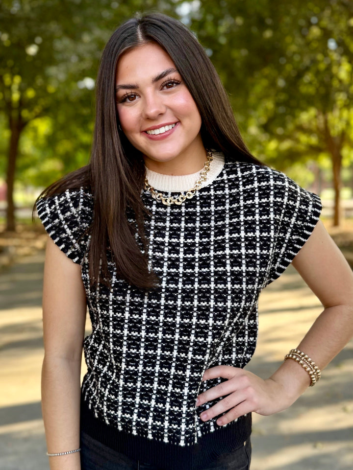 Easy Blend Sweater Vest by THML