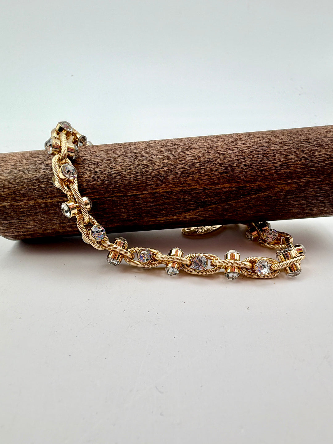 Nadia Gold & Rhinestone Bracelet