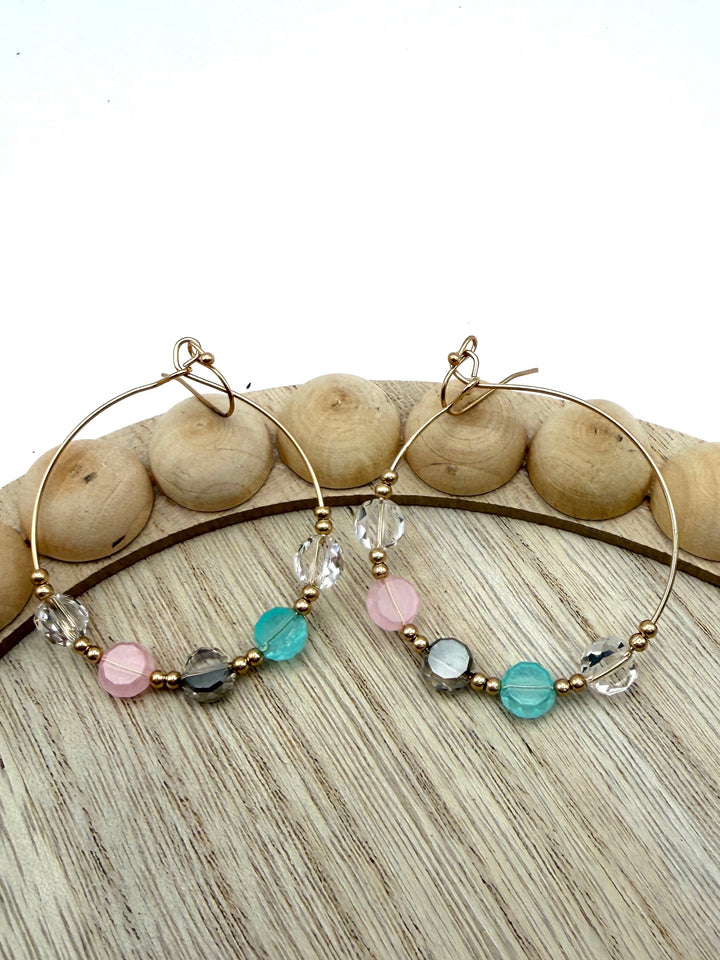 Omega Circle Earrings